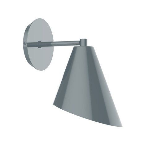 J-Series One Light Wall Sconce in Slate Gray (518|SCK415-40)