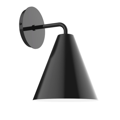 J-Series One Light Wall Sconce in Black (518|SCJ420-41)