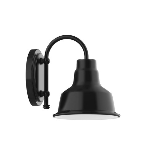 Warehouse One Light Wall Sconce in Black (518|SCB180-41)