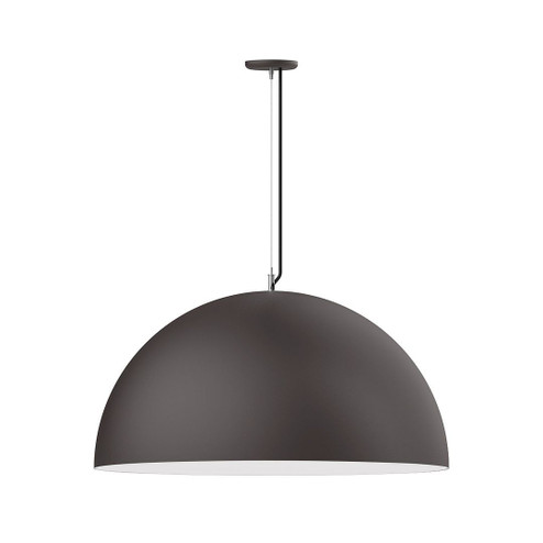 XL Choices LED Pendant in Bronze Matte with White Interior (518|PEG231-57-44-C25-L14)