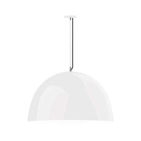 XL Choices One Light Pendant in White with White Interior (518|PEG215-44-44-C20)