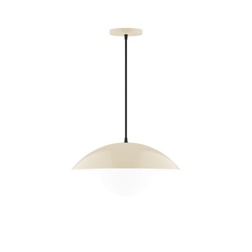 Axis One Light Pendant in Cream (518|PEB438-G15-16)