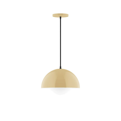 Axis One Light Pendant in Ivory (518|PEB432-G15-17)