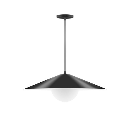 Axis One Light Pendant in Black (518|PEB429-G15-41)