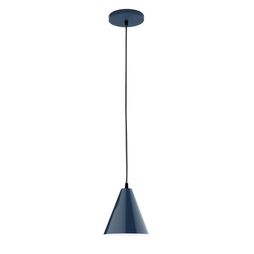 J-Series One Light Pendant in Navy (518|PEB420-50-C23)