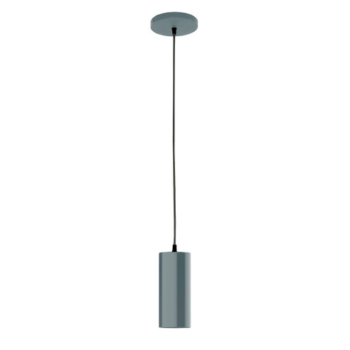 J-Series One Light Pendant in Slate Gray (518|PEB418-40-C23)