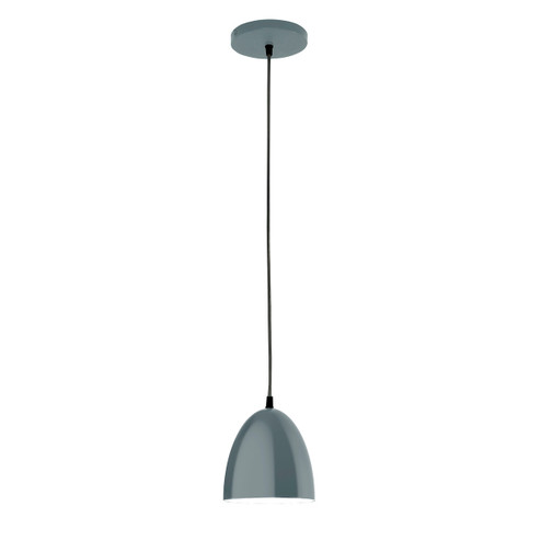 J-Series One Light Pendant in Slate Gray (518|PEB417-40-C02)