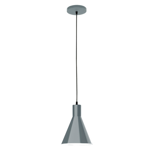 J-Series One Light Pendant in Slate Gray (518|PEB416-40-C24)