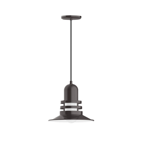 Atomic One Light Pendant in Architectural Bronze (518|PEB148-51)