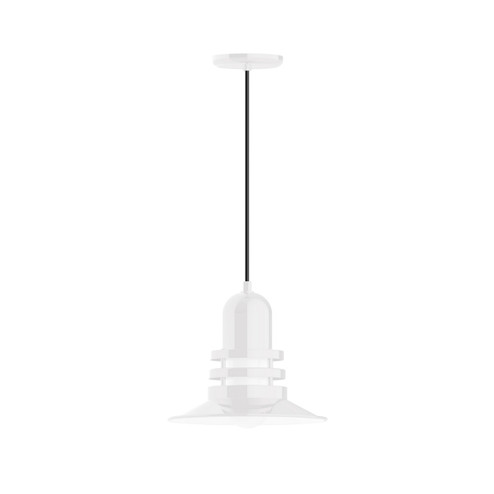 Atomic One Light Pendant in White (518|PEB148-44)