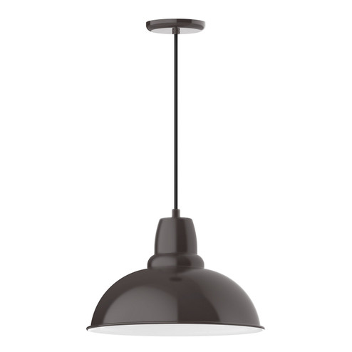 Cafe One Light Pendant in Architectural Bronze (518|PEB108-51)