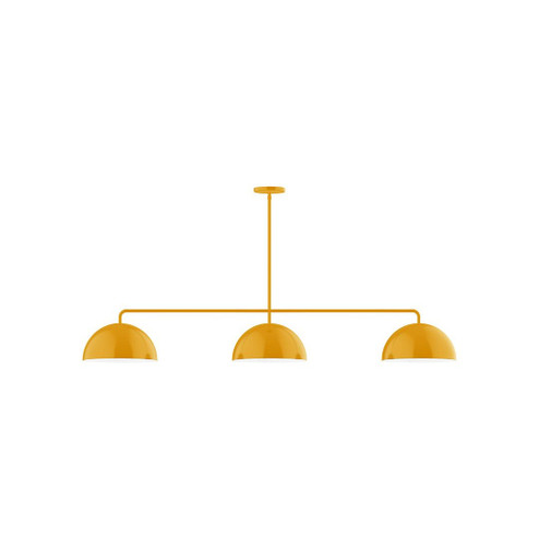 Axis Three Light Linear Pendant in Bright Yellow (518|MSN432-21)