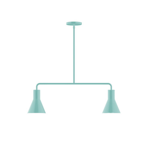 Axis Two Light Linear Pendant in Sea Green (518|MSG436-48)
