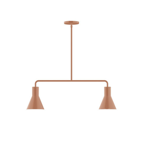 Axis Two Light Linear Pendant in Terracotta (518|MSG436-19)