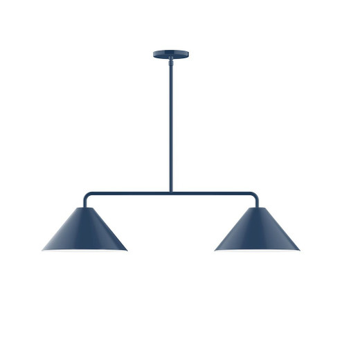 Axis LED Chandelier in Navy (518|MSG422-50-L10)