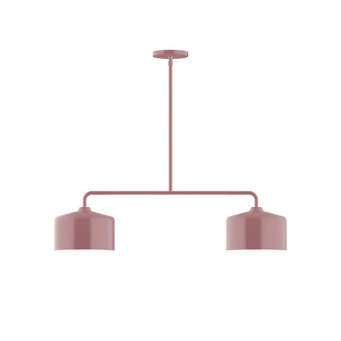 Axis Two Light Linear Pendant in Mauve (518|MSG419-20)