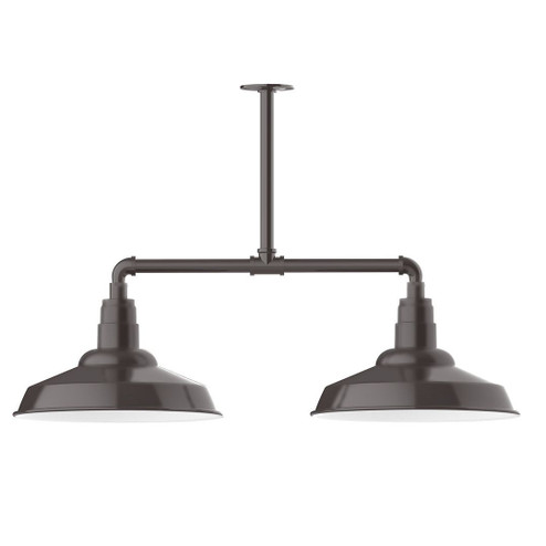 Warehouse LED Pendant in Architectural Bronze (518|MSD184-51-T24-L13)
