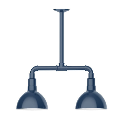 Deep Bowl LED Pendant in Navy (518|MSB114-50-T24-L10)