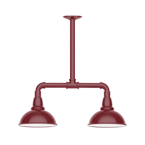 Cafe LED Pendant in Barn Red (518|MSB105-55-W08-L10)