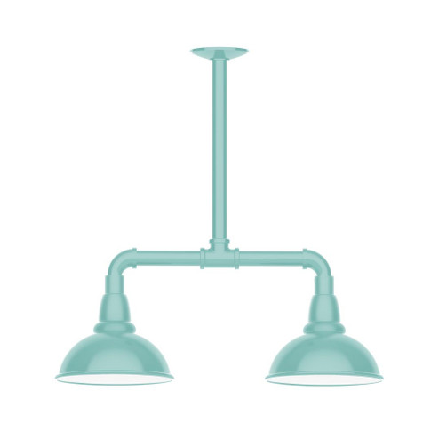 Cafe LED Pendant in Sea Green (518|MSB105-48-T48-L10)