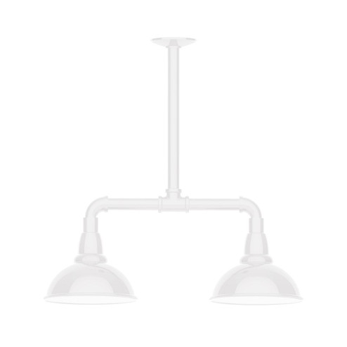 Cafe Two Light Pendant in White (518|MSB105-44-T30-G06)