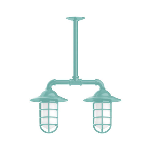 Vaportite Two Light Pendant in Sea Green (518|MSA052-48-T30-G07)