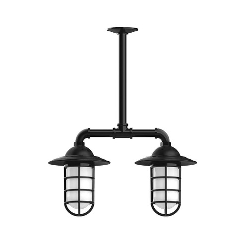 Vaportite Two Light Pendant in Black (518|MSA052-41-T30-G07)