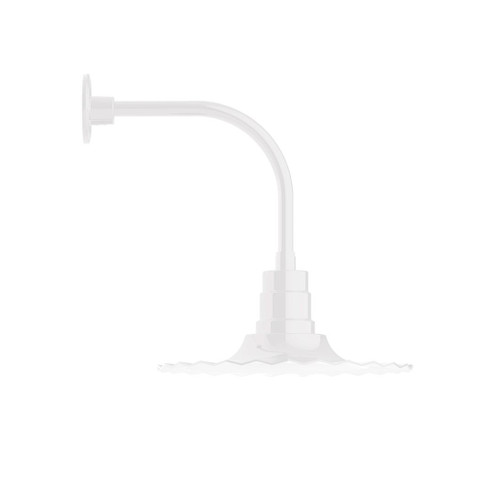 Radial One Light Wall Mount in White (518|GNU159-44-G05)