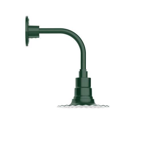 Radial One Light Wall Mount in Forest Green (518|GNT157-42-G05)