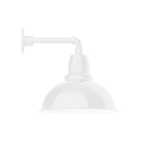 Cafe One Light Wall Mount in White (518|GNN107-44-W14)