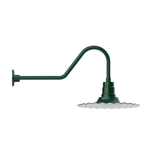 Radial One Light Wall Mount in Forest Green (518|GNC159-42-G06)