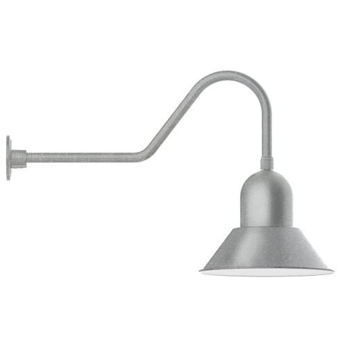 Prima LED Gooseneck Wall Light in Painted Galvanized (518|GNC124-49-L13)