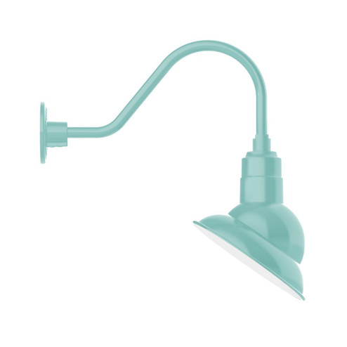 Emblem LED Gooseneck Wall Light in Sea Green (518|GNA120-48-L12)