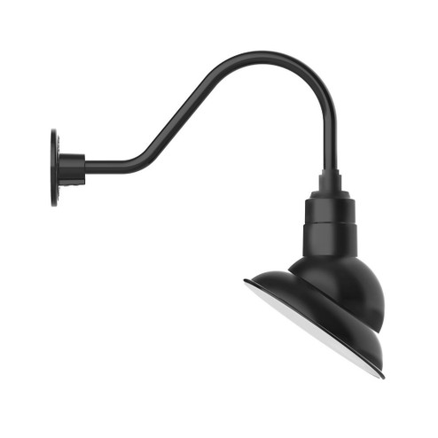 Emblem LED Gooseneck Wall Light in Black (518|GNA120-41-S01-L12)