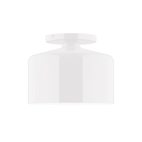 J-Series One Light Flush Mount in White (518|FMD419-44)