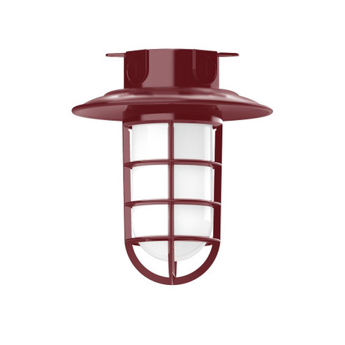 Vaportite One Light Flush Mount in Barn Red (518|FMC052-55-G07)