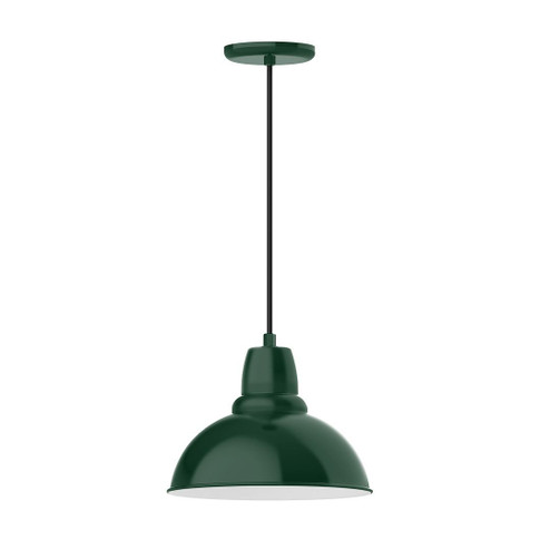 Cafe LED Pendant in Forest Green (518|PEB106-42-W12-L12)