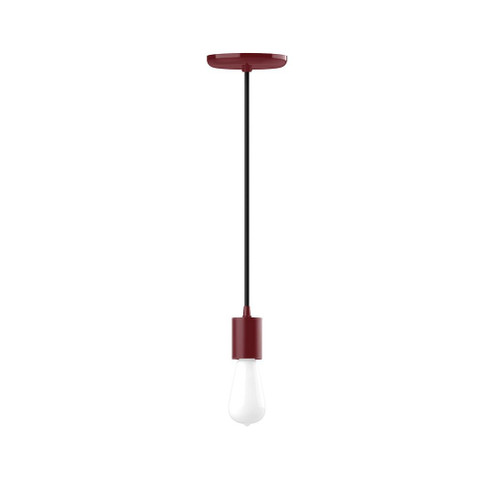 Vintage One Light Pendant in Barn Red (518|PEB012-55-C22)