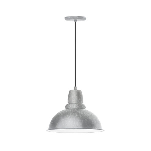 Cafe LED Pendant in Painted Galvanized (518|PEB107-49-W14-L13)