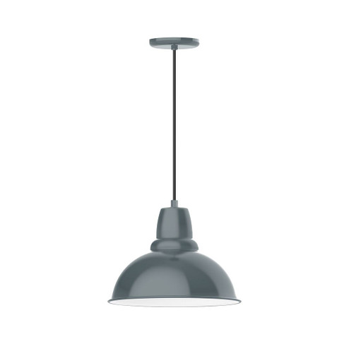 Cafe LED Pendant in Slate Gray (518|PEB107-40-W14-L13)