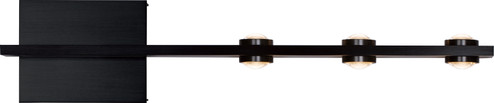 Aurora LED Wall Sconce in Satin Brushed Black (463|PW131318-SBB)