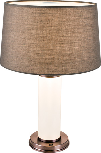Quintas LED Table Lamp in Deep Taupe (463|PT140918-DT/GG)