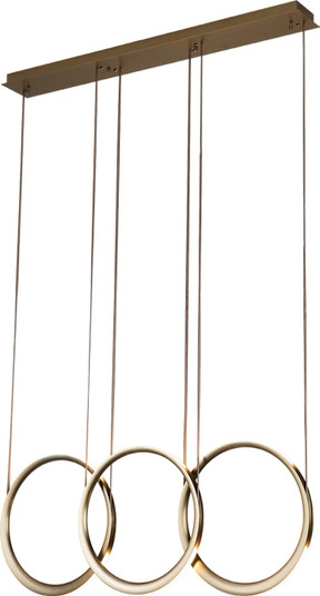 Eternal LED Pendant in Satin Antique Brass (463|PP121772-SAB)