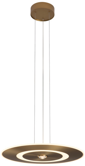 Nebula LED Pendant in Antique Brass (463|PP121745-AB)