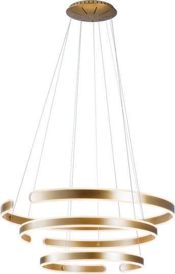 Gianni LED Chandelier in Brushed Champagne (463|PP020109-BC)