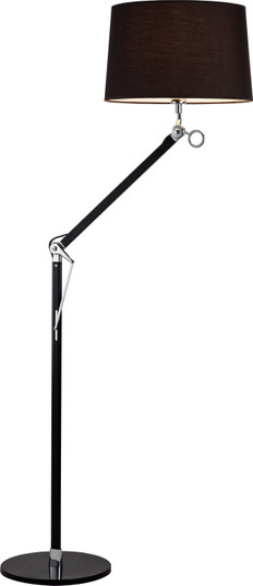 Coco LED Floor Lamp in Gloss Black (463|PF150014-CM/BK)