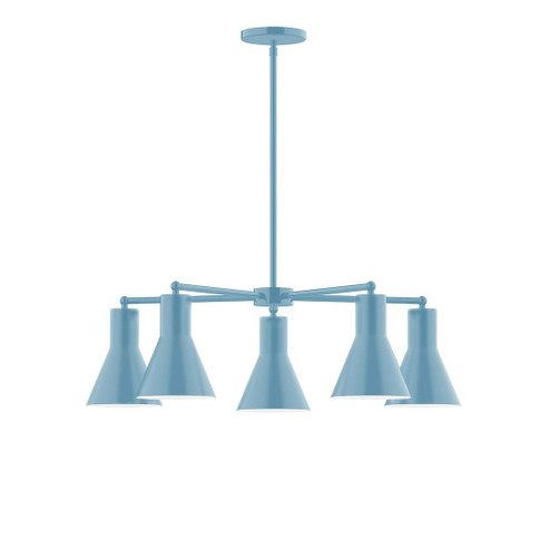 J-Series LED Chandelier in Light Blue (518|CHC436-54-L10)