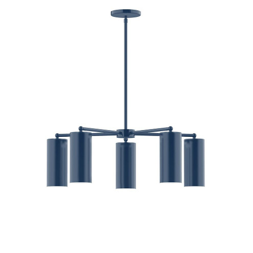 J-Series LED Chandelier in Navy (518|CHC418-50-L10)