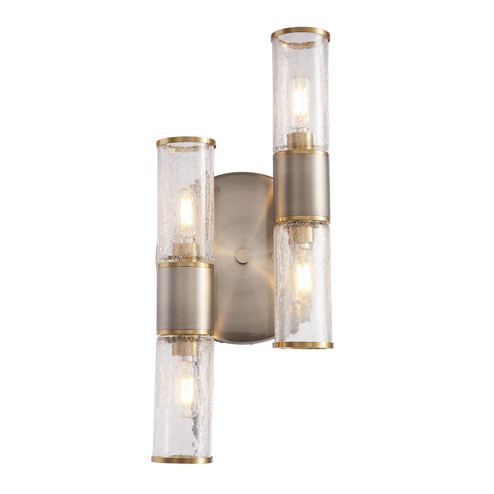 Gradara Four Light Wall Sconce in Old world Pewter (508|KWS0123-4PT)