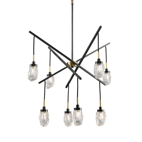 Avola Eight Light Chandelier in Bernhard Bronze (508|KCH1106A-8)